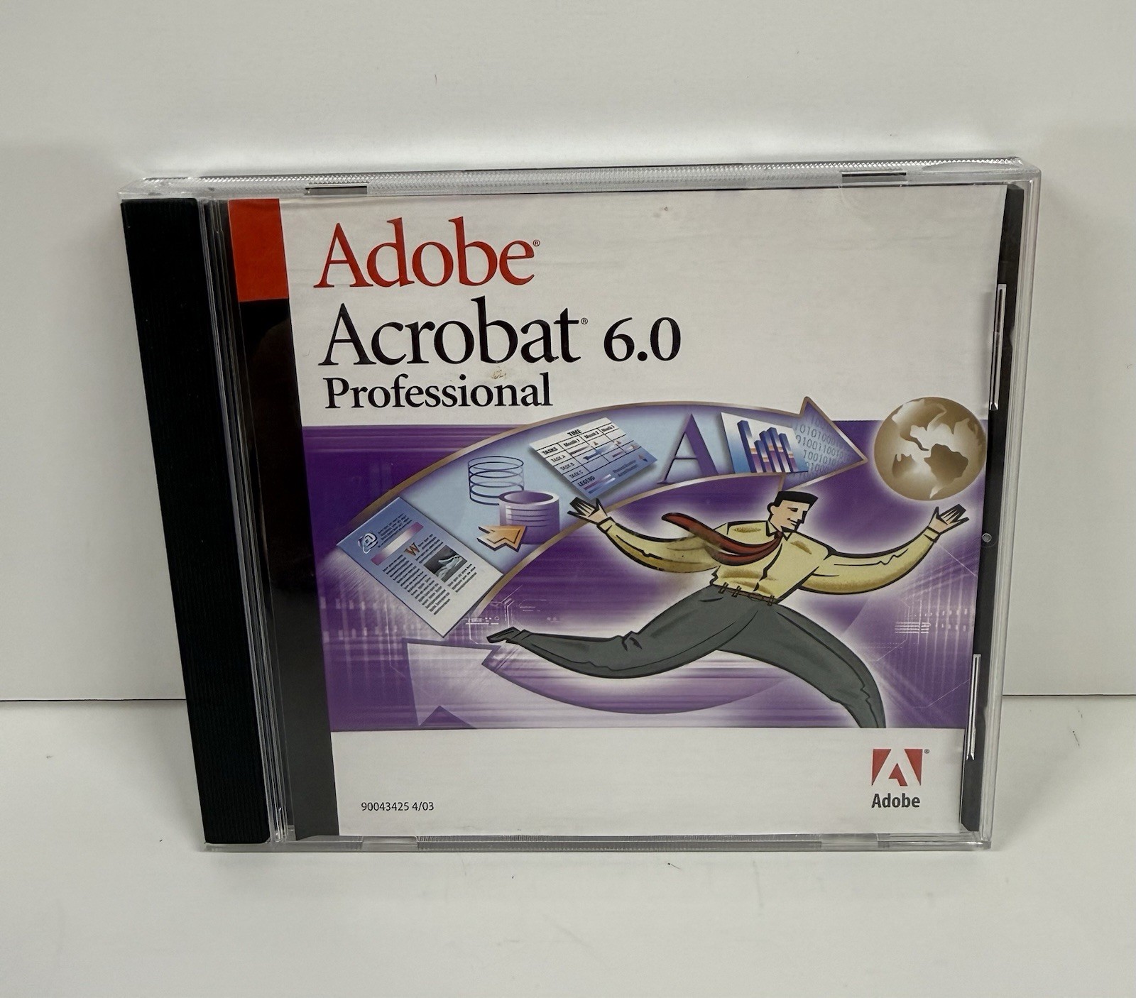 Adobe Acrobat 6.0 Professional for Windows W/ Serial Number Education Version