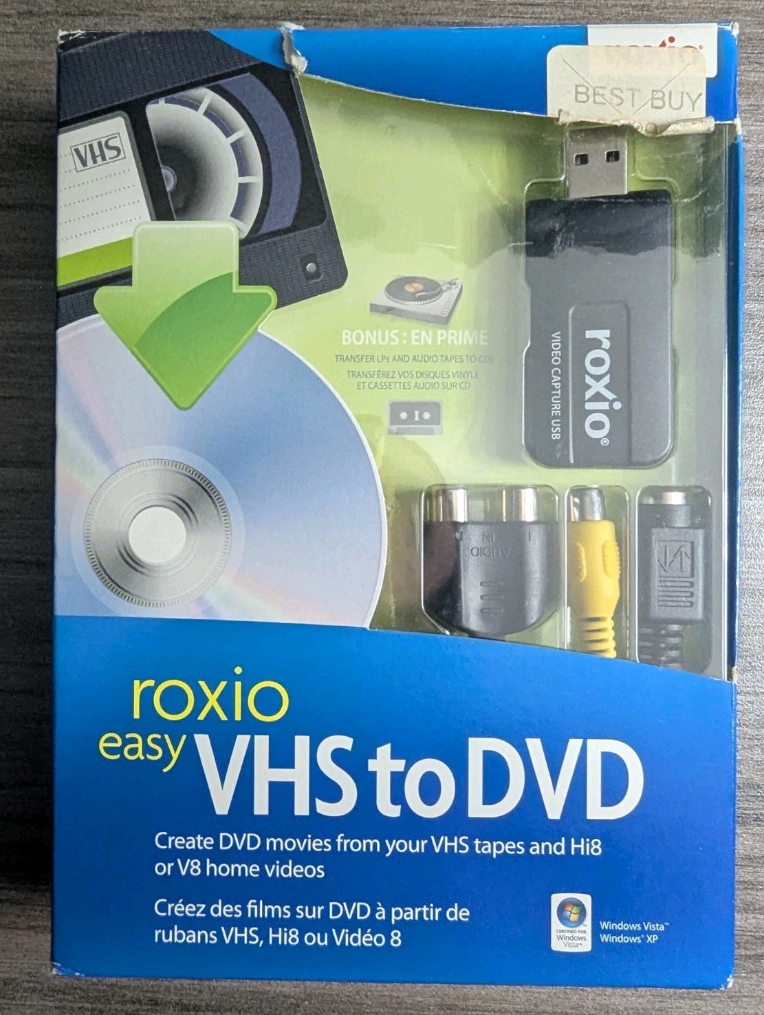 Roxio Easy VHS to DVD Converter