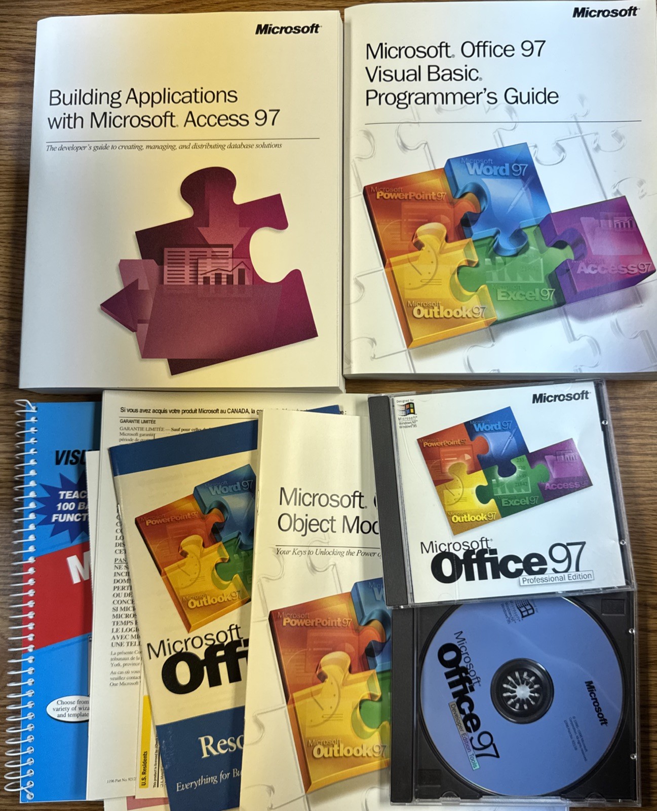Microsoft Office 97 Developer & Professional Edition CD-ROMs New Open Box?