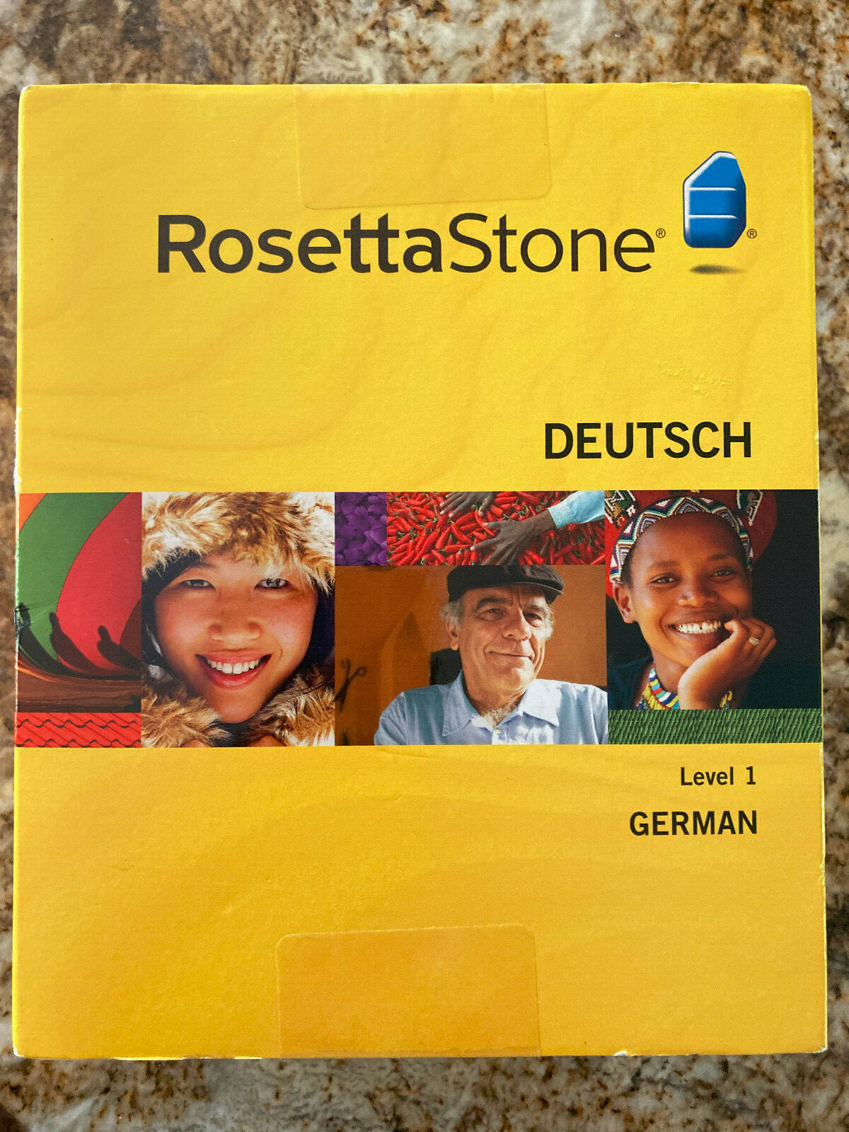 RosettaStone German (Deutsch) Level 1 Boxed Set – Win/Mac Personal Edition