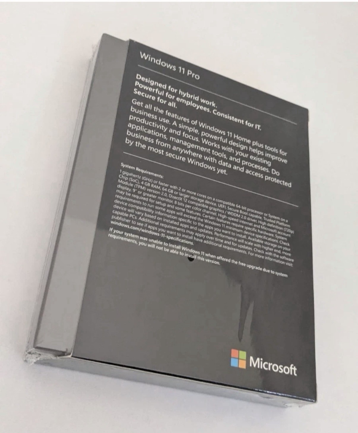 Microsoft Windows 11 Pro Professional USB Pack Sealed 64 Bit Operating System