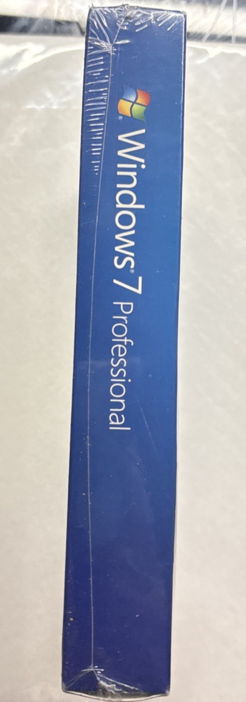 Microsoft Windows 7 Professional Full 32 & 64 Bit DVD MS WIN PRO=NEW SEALED BOX
