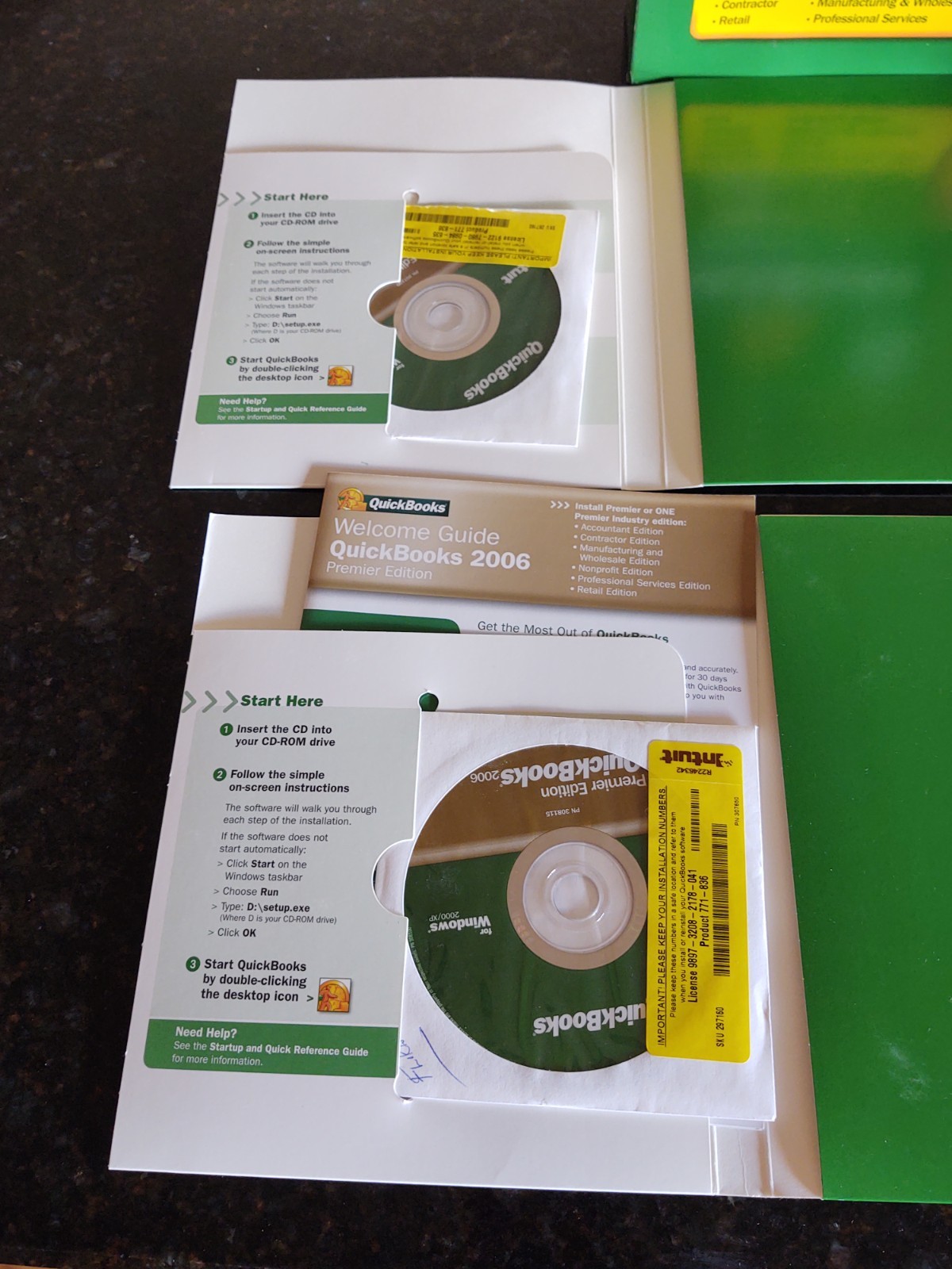 Quickbooks Premier Edition 2006 Small Business Financial Software For Windows