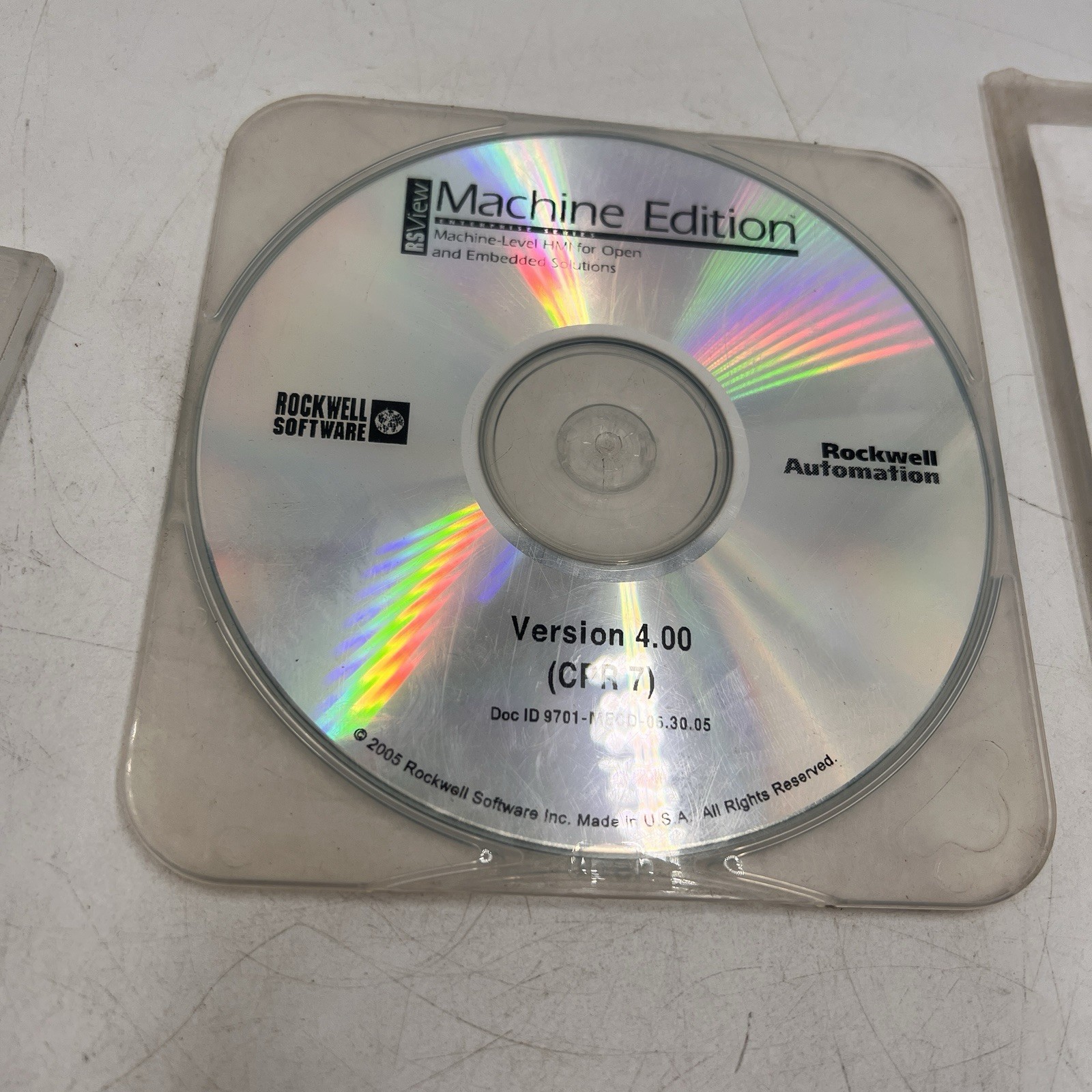 Rockwell Machine Edition Software CD Version 4.00 (CPR 7)