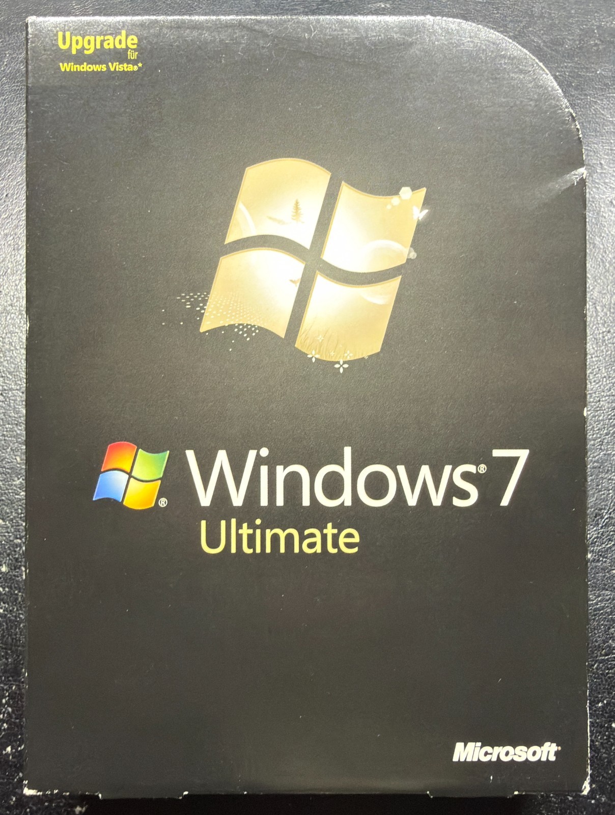 Microsoft Windows 7 Ultimate Upgrade – 2 DVD German – Original Packaging with P.Key – GLC-00206