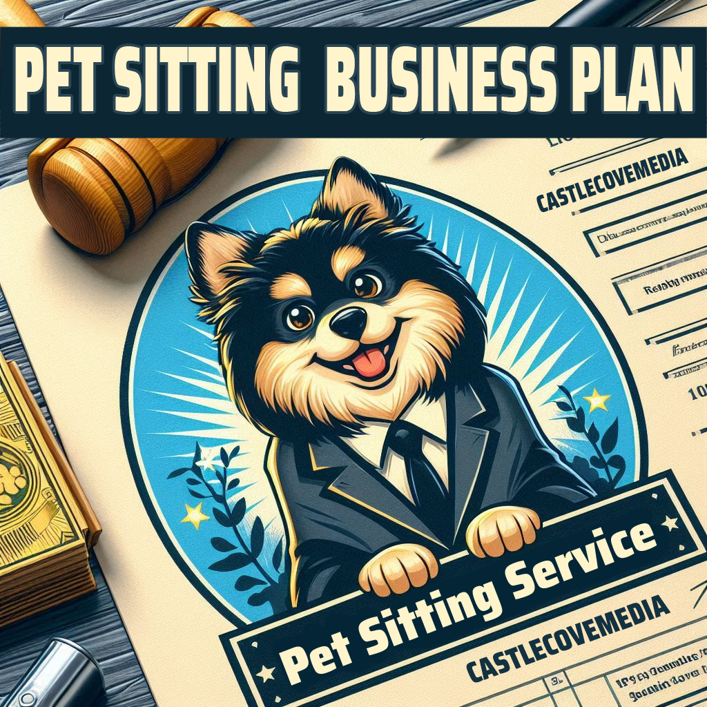 Pet Sitting Business Plan on USB | Start Your Pet Sitting Business Today!