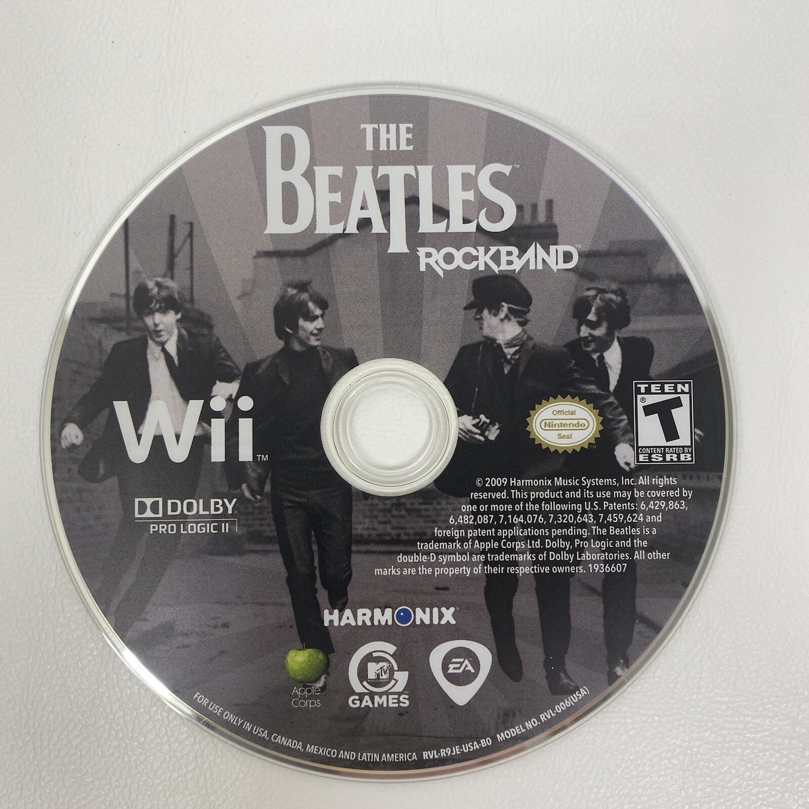 The Beatles Rock Band (Nintendo Wii, 2009) Complete Tested