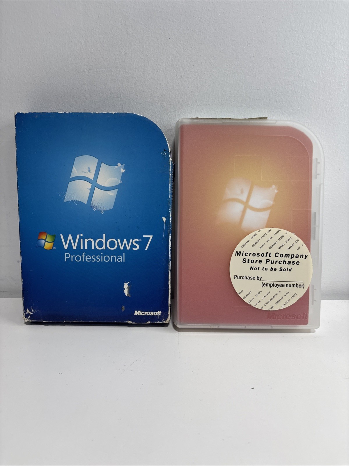 Microsoft Windows 7 Professional Full Retail Version 32 bit & 64 bit MS WIN PRO