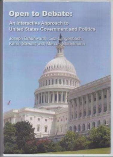 Open To Debate: United States Government & Politics PC CD educational text CDROM