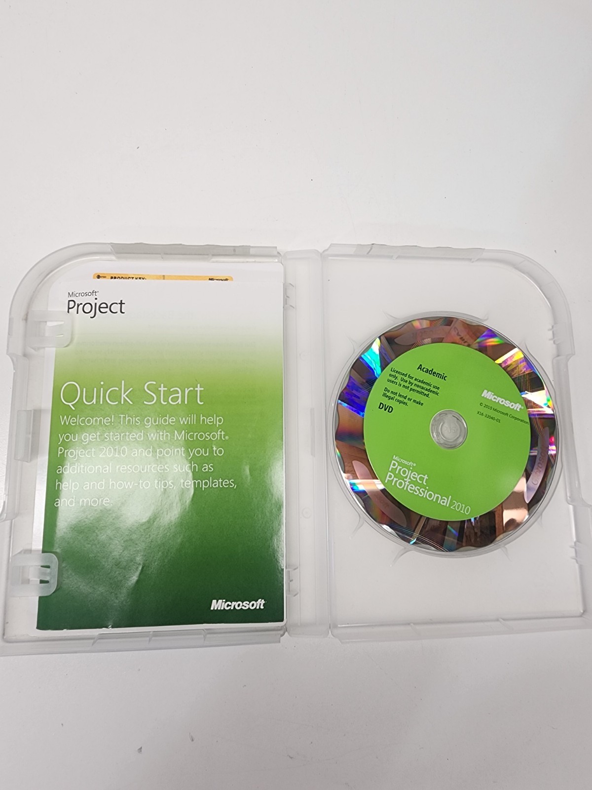 Microsoft Project Professional Academic 2010 With Key