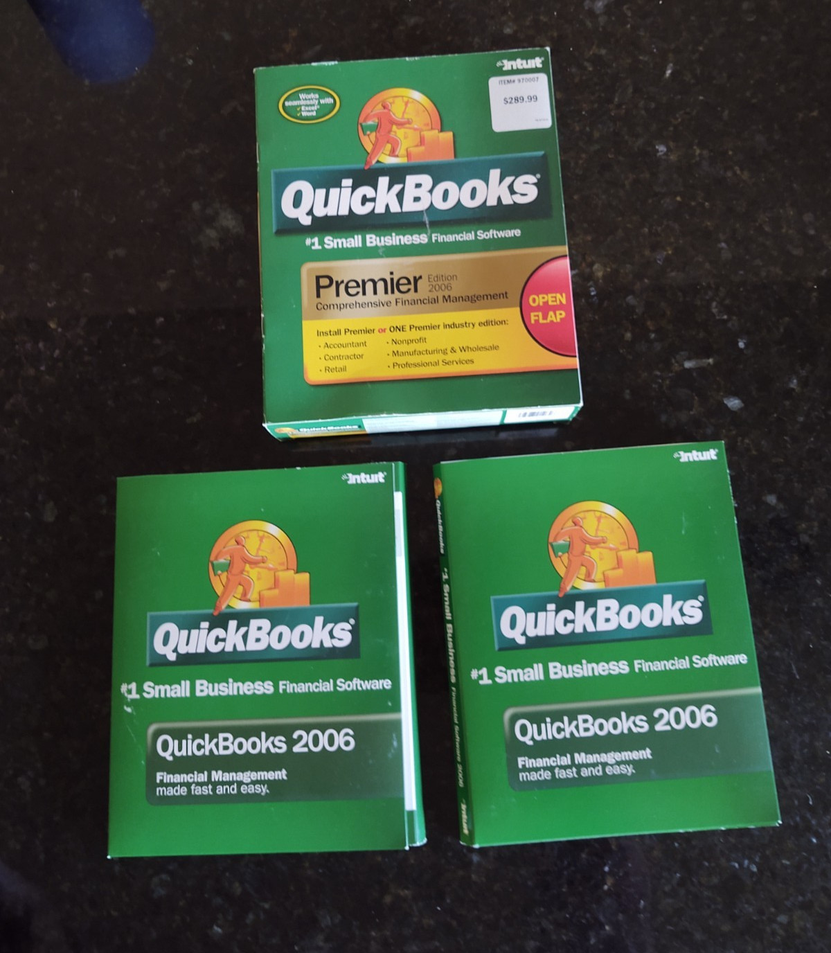 Quickbooks Premier Edition 2006 Small Business Financial Software For Windows