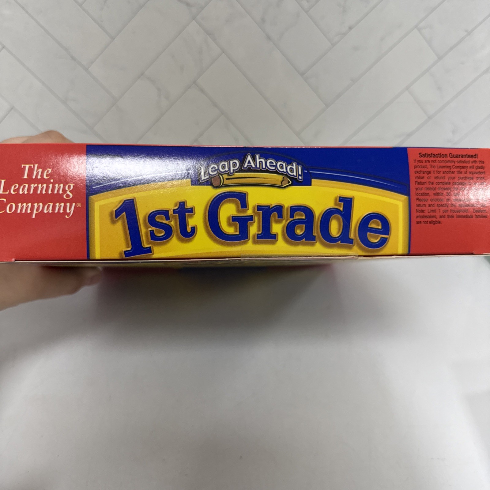 Leap Ahead 1st & 2nd Grade The Learning Company Big Box Vintage PC Game Lot 2x